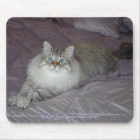 Sibirische Katze Mousepad
