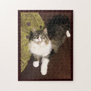 Sibirische Katzen-Puzzle Puzzle