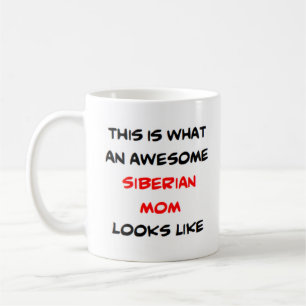 sibirische Mutter, phantastisch Kaffeetasse