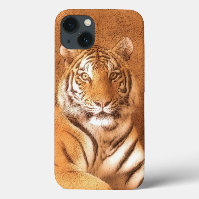 Sibirische Tiger Art Case-Mate iPhone Hülle (Rückseite)