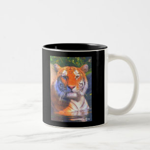 Sibirische Tiger-Tasse Zweifarbige Tasse
