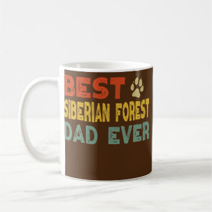 Sibirische Waldkatze Vater Besitzer Züchter Liebha Kaffeetasse
