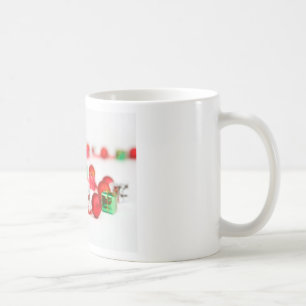 Sibirische Weihnachtsfeiertage mit Ornament-Gesche Tasse