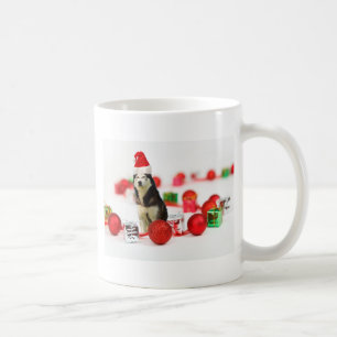 Sibirische Weihnachtsfeiertage mit Ornament-Gesche Tasse