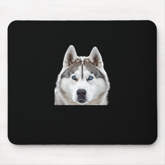 Sibirischer Husky-Beweis für diese Größe S-Aufkleb Mousepad (Vorne)
