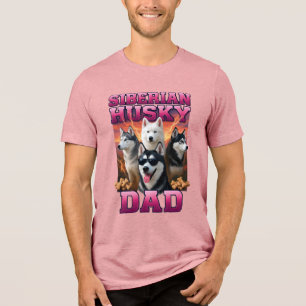 Sibirischer Husky Copy Copy Copy Tri-Blend Shirt