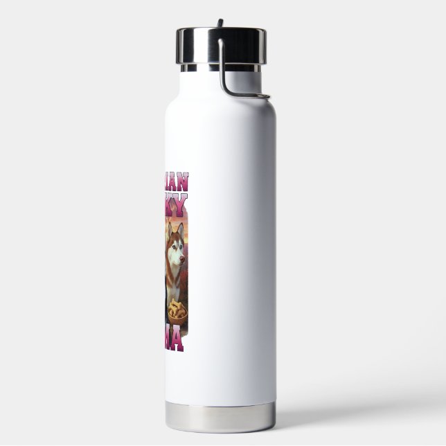 Sibirischer Husky Copy Copy Trinkflasche (Links)