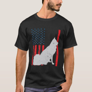 Sibirischer Husky Dog Hausbesitzer Vintag - amerik T-Shirt