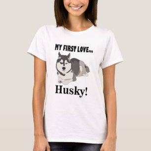 Sibirischer Husky-Hundefan T-Shirt