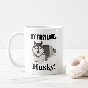 Sibirischer Husky-Hundefreund Kaffeetasse