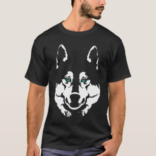 Sibirischer Husky, Malamute, Alaskan Sled Hundeshi T-Shirt