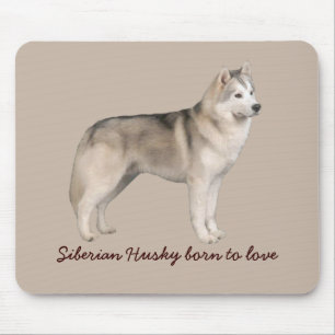 Sibirischer Husky Mousepad