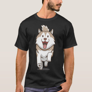 Sibirischer Husky Niedlich Husky 28 T-Shirt