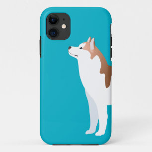 Sibirischer Husky - Rot - Muster für Zuchtvorlagen iPhone 11 Hülle
