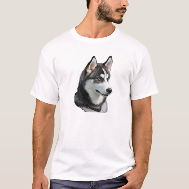 sibirischer Husky T-Shirt (Vorderseite)
