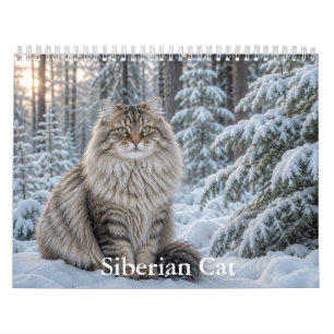 Sibirischer Katzenkalender Kalender