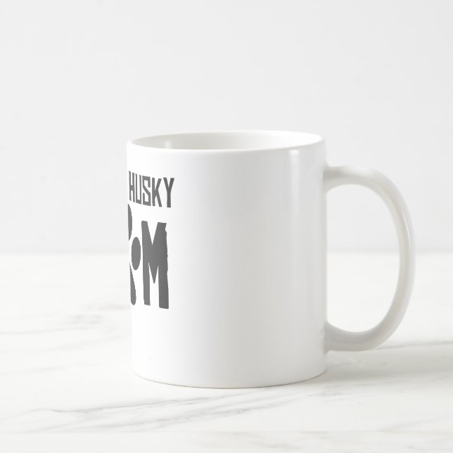 Sibirischer Schlittenhund-Mama Tasse (Rechts)