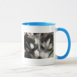 Sibirischer Schlittenhund-Welpen-Tasse Tasse