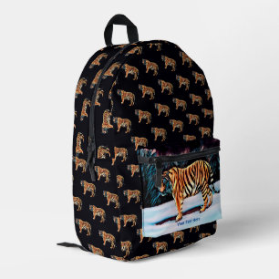 Sibirischer Tiger Bedruckter Rucksack