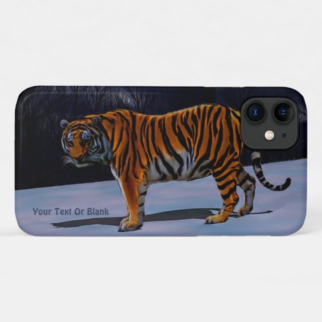 Sibirischer Tiger Case-Mate iPhone Hülle (Rückseite (Horizontal))