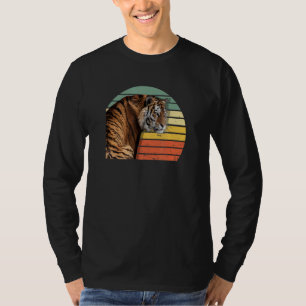 Sibirischer Tiger gefährdeter Tierregenmensch Männ T-Shirt
