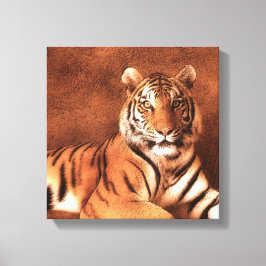 Sibirischer Tiger Kunst - Leinwand