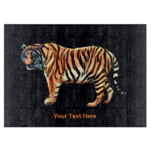 Sibirischer Tiger Schneidebrett