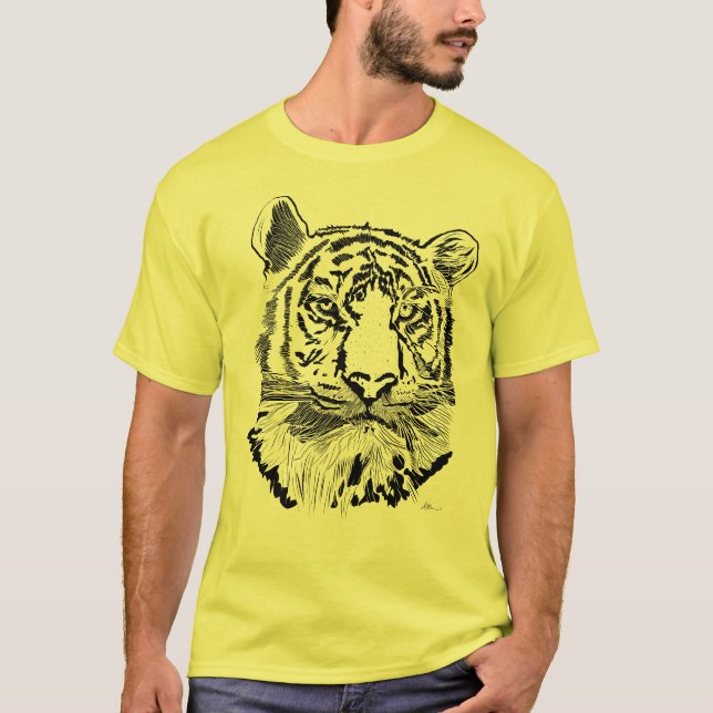 Sibirischer Tiger T-Shirt (Vorderseite)