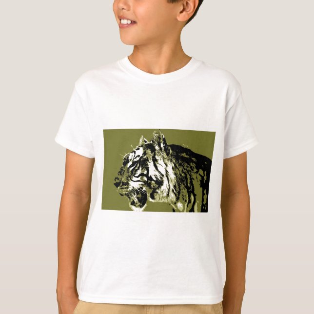Sibirischer Tiger T-Shirt (Vorderseite)