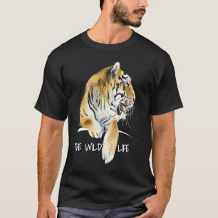 Sibirischer Tiger Wildtier T-Shirt