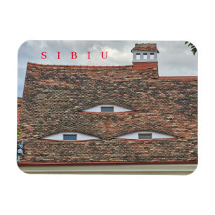 Sibiu Augen Fenster Blick Kühlschrankmagnet Magnet