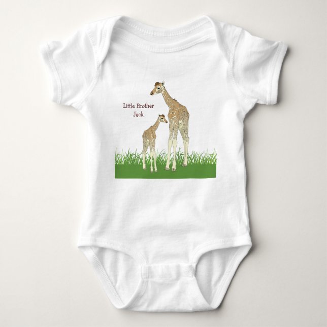 Sibling Giraffes Kid's T - Shirt (Vorderseite)