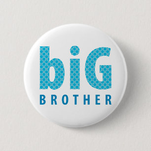 SIBLINGS COLLECTION - großer Bruder {blau} Button
