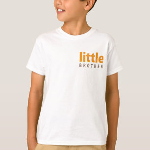 SIBLINGS COLLECTION - kleiner Bruder {orange} T-Shirt