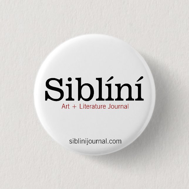 Siblíní Knopf Button (Vorderseite)