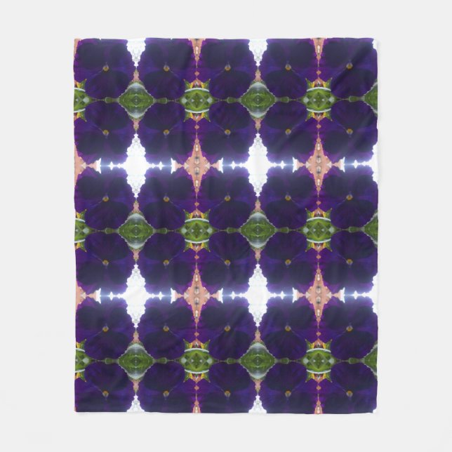 Sibylla Fleecedecke (Vorderseite)