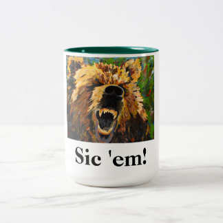 Sic-EM-Tasse Zweifarbige Tasse
