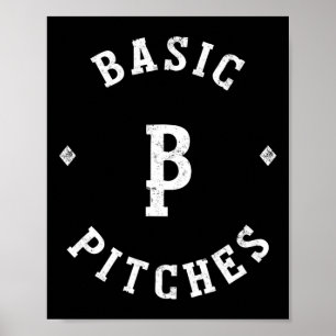 Sic-Pitches passend zum Verkauf oder Softll-Team-S Poster