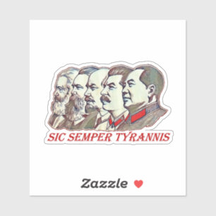 Sic Semper Tyrannis Aufkleber