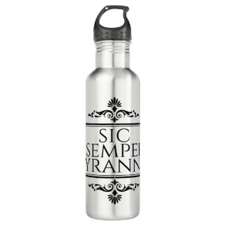 Sic Semper Tyrannis Edelstahlflasche
