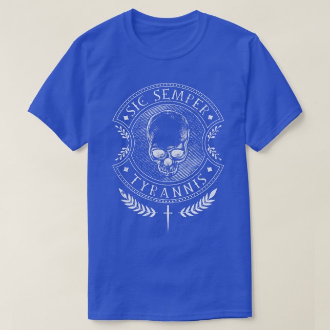 Sic Semper Tyrannis T-Shirt (Design vorne)