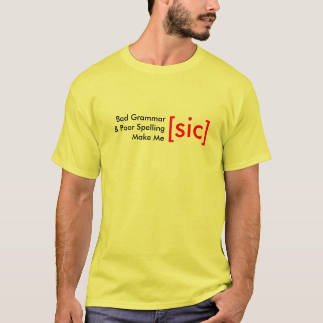 [sic] T - Shirt (Vorderseite)