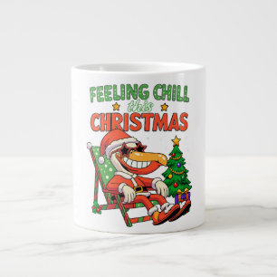Sich an Weihnachten entspannt fühlen Pelikan Retro Jumbo-Tasse
