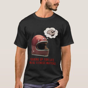 Sich auf das Leben einstellen. E-Aufkleber für psy T-Shirt