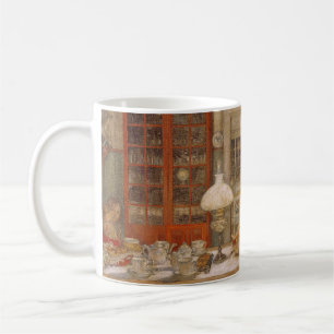 Sich auf ein Spiel vorbereiten Kaffeetasse
