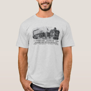 Sich fortbewegende Arbeiten Alco-Schenectady, 1870 T-Shirt