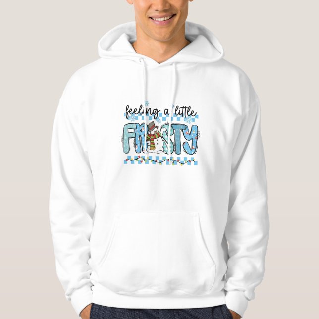 sich frostig fühlen hoodie (Vorderseite)