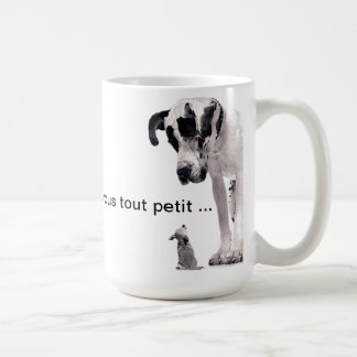 Sich ganz klein zu machen - kaffeetasse
