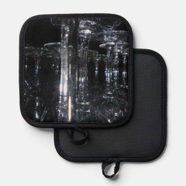 sich gegenseitig abprallen topflappen (Vorderseite/Rückseite)