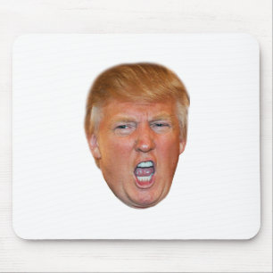 Sich hin- und herbewegender Kopf Donald Trump Mousepad
